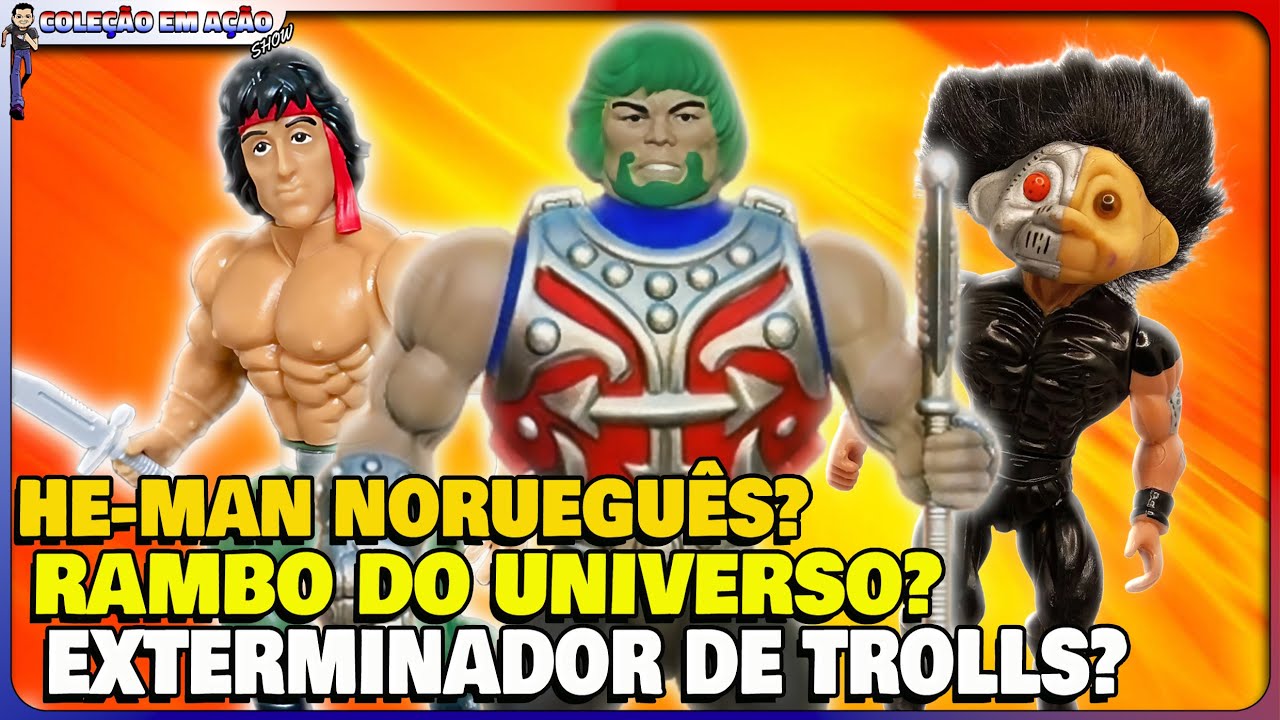 Clones do He-man: A Saga das cópias bizarras continua!