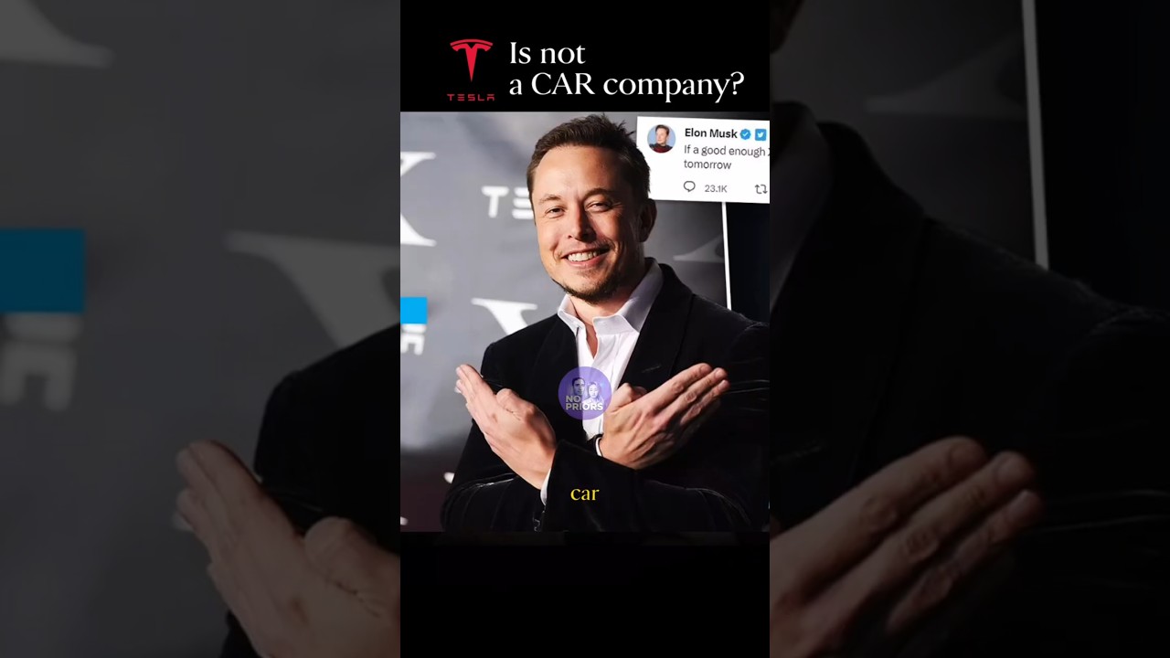 Tesla is not a car company? 