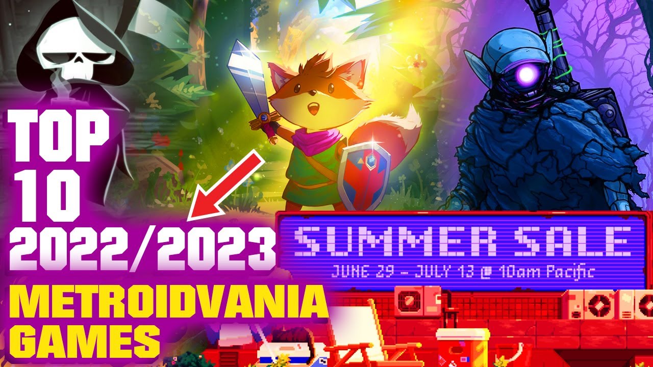 Steam SUMMER Sale 2023 - Top 10 Metroidvania Games to Buy!