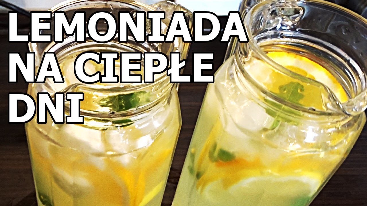 Zimna lemoniada na gorące dni