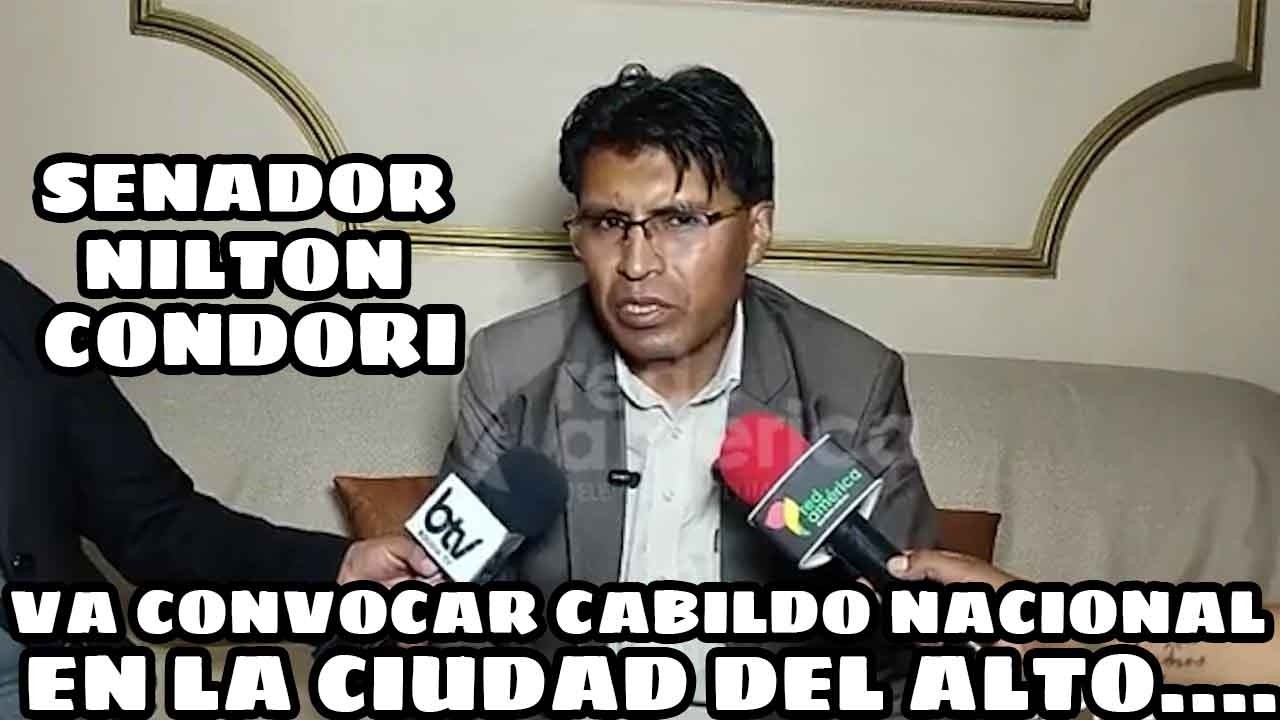 SENADOR NILTON CONDORI VA PEDIR REDUCIR SUELDOS DE ALCALDES,GOBERNADORES Y TODA LAS AUTORIDADES..