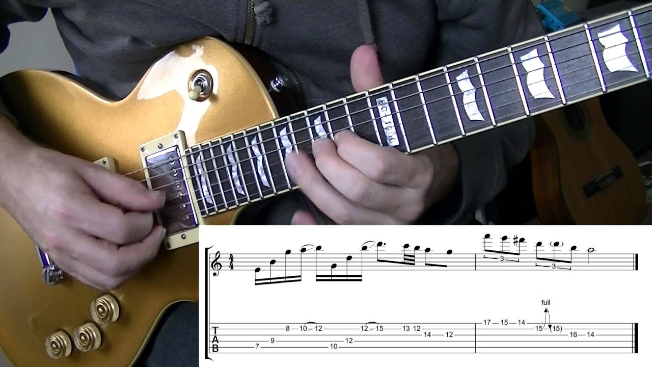 Quick n' Easy Rock Ballad Guitar Lick in E minor with TAB