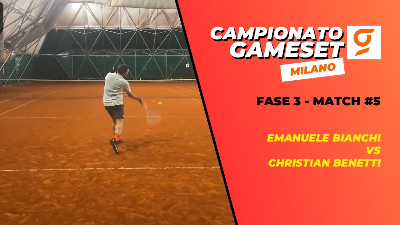 SERATA DIFFICILE in CAMPIONATO a Milano! Campionato GameSet - Tennis Highlights