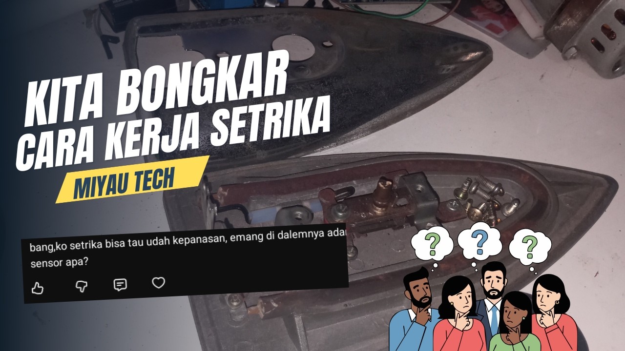 Bedah Setrika , Cara Kerja Thermostat & Sistem Kontrol Suhu Tanpa IC