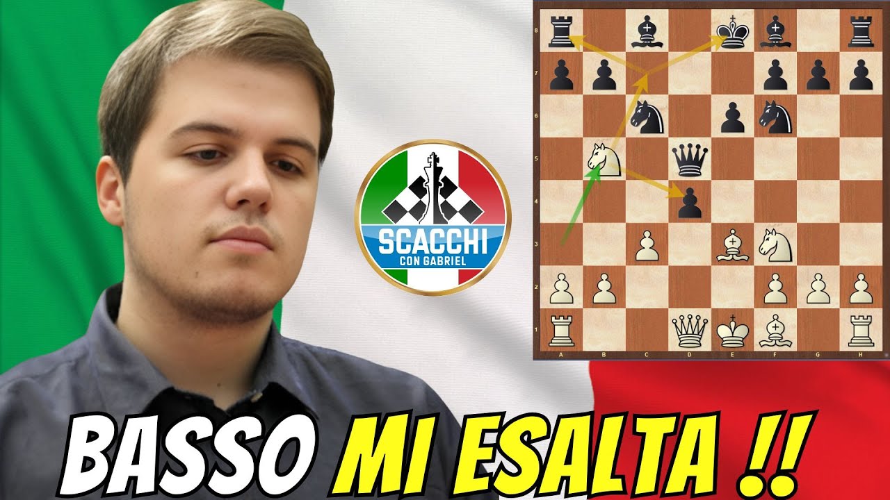 Pier Luigi Basso Spettacolare Con la Siciliana Alapin!