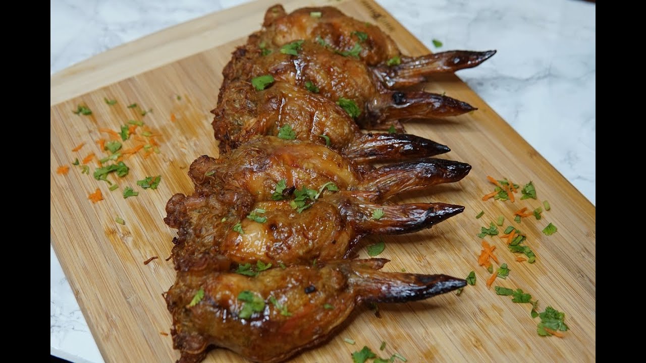 Stuffed Chicken Wings- Angel Wings
