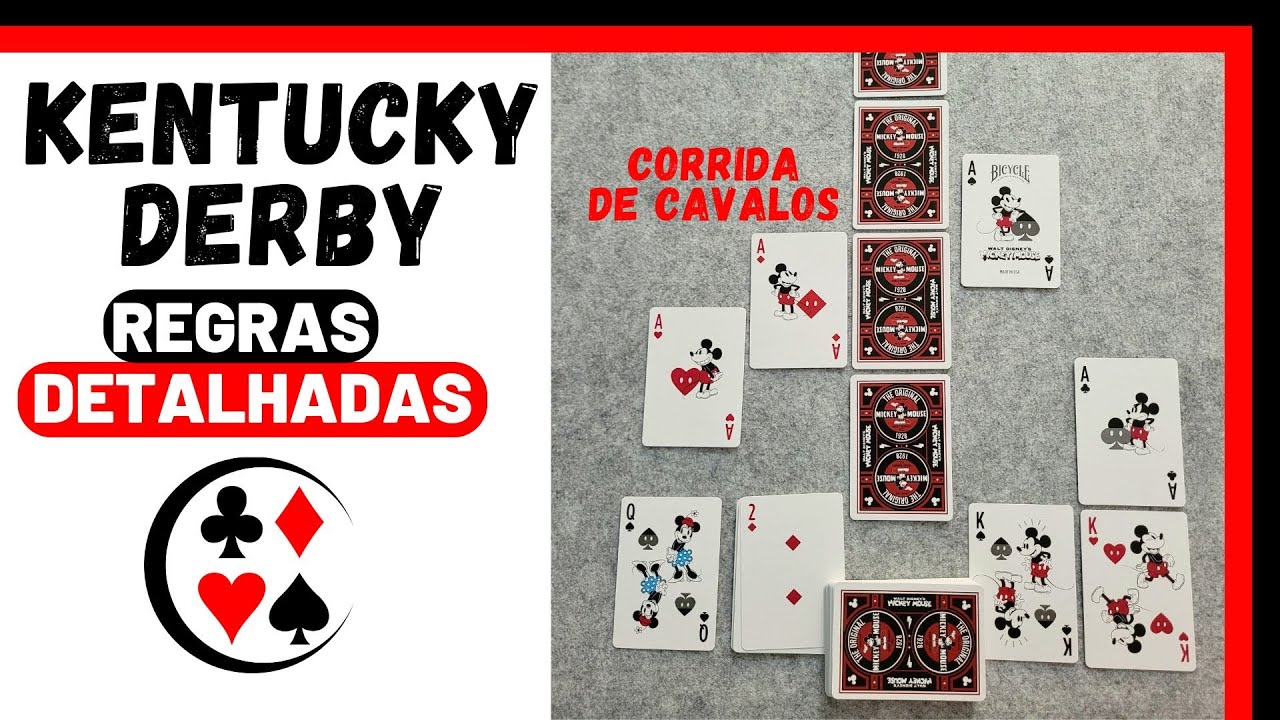 Como Jogar KENTUCKY DERBY - Jogo de Baralho ♣️♦️♠️♥️