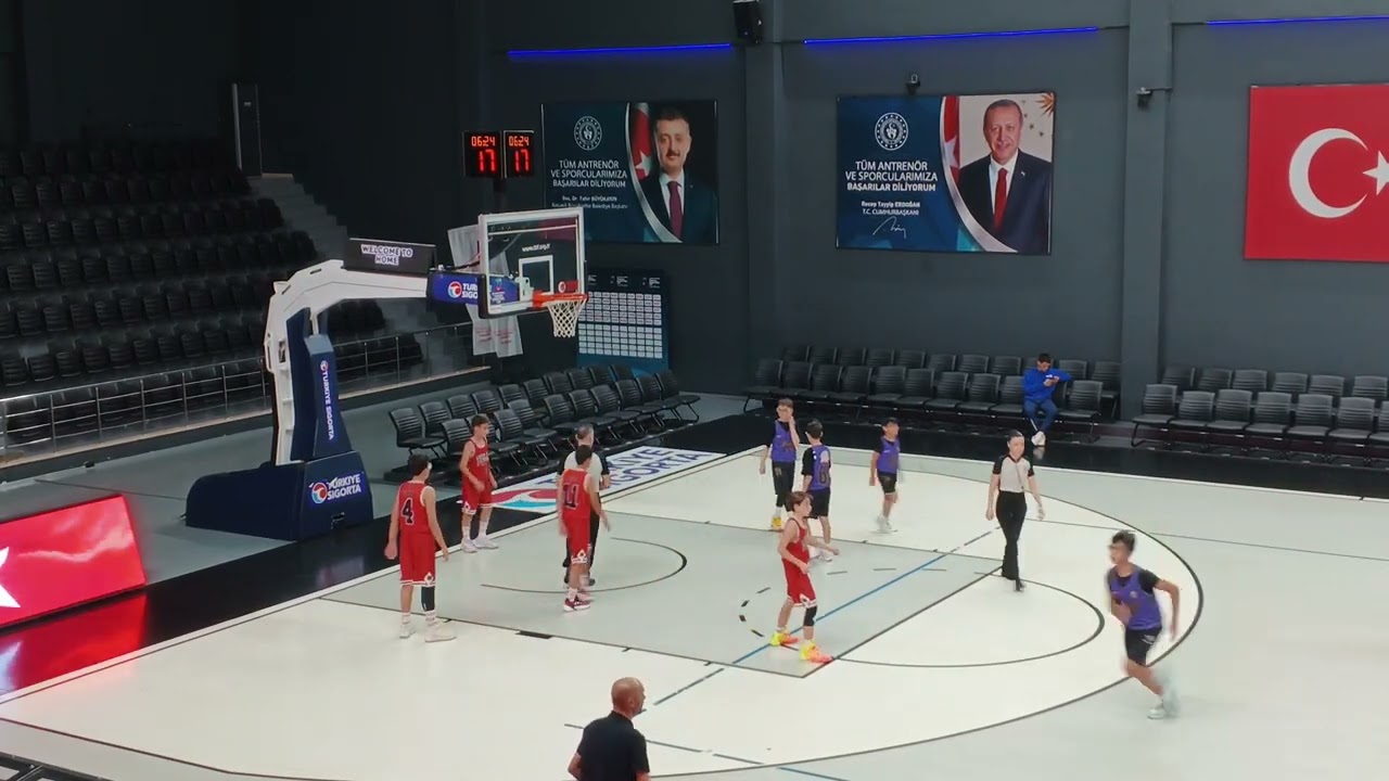 Olimpik spor - Bulls basket U14 maçı 