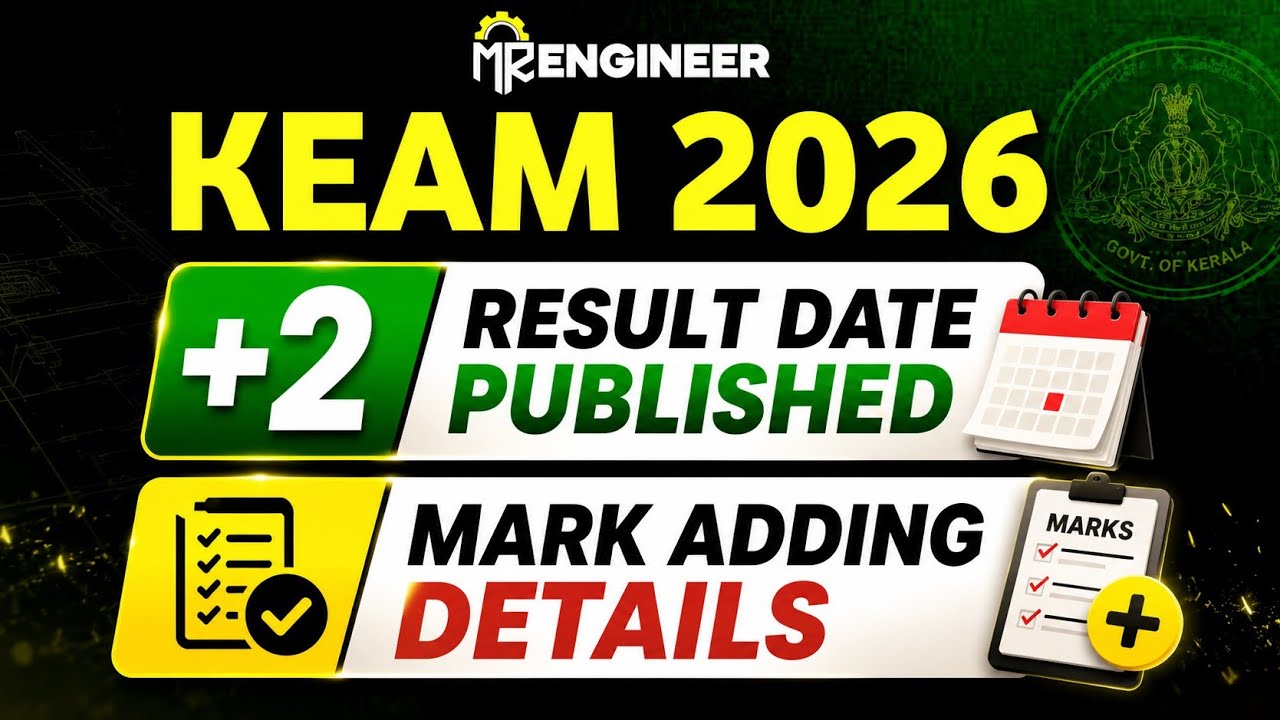 KEAM 2026 +2 RESULT 😭💀 MARK ADDING ഉടനെ വരുമോ 🤩| MR ENGINEER KEAM 