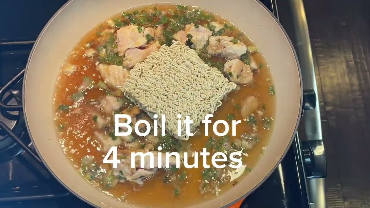 “High protein ramen hack”