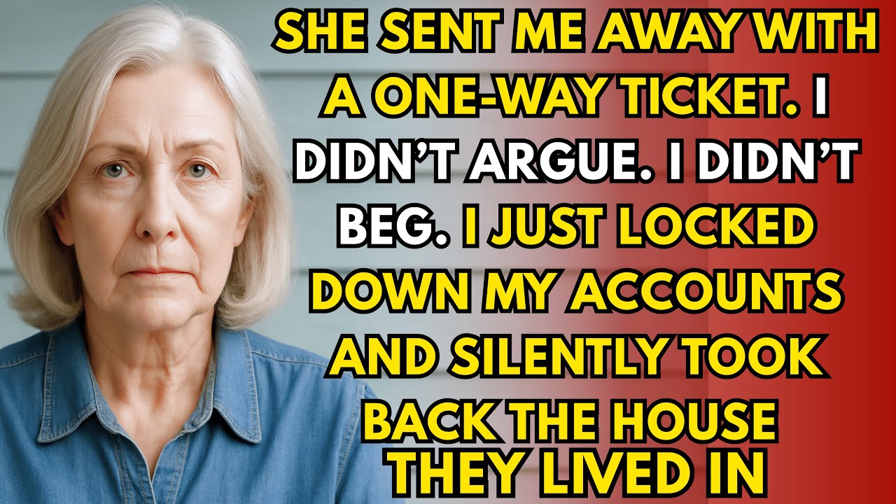 My Daughter’s Gift Was a One-Way Ticket to Get Rid of Me—I Returned Quietly and Took the House Back