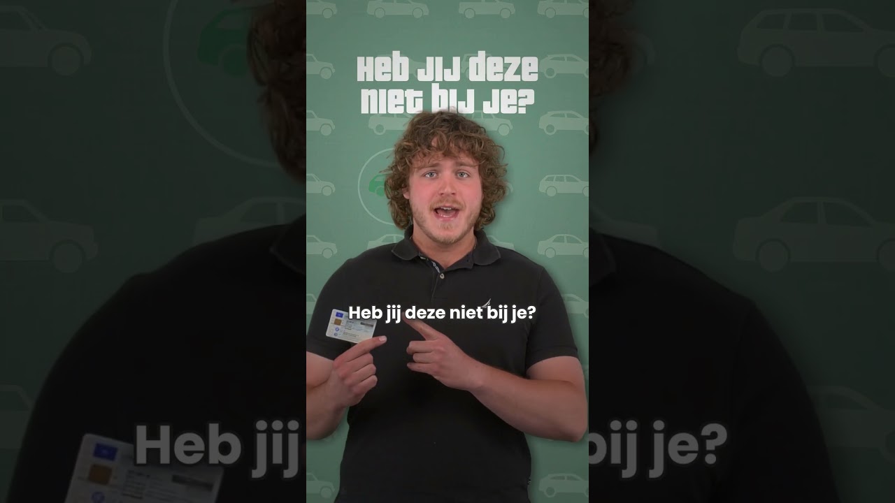 Verplicht in je auto: Kentekencard! 🚗📄