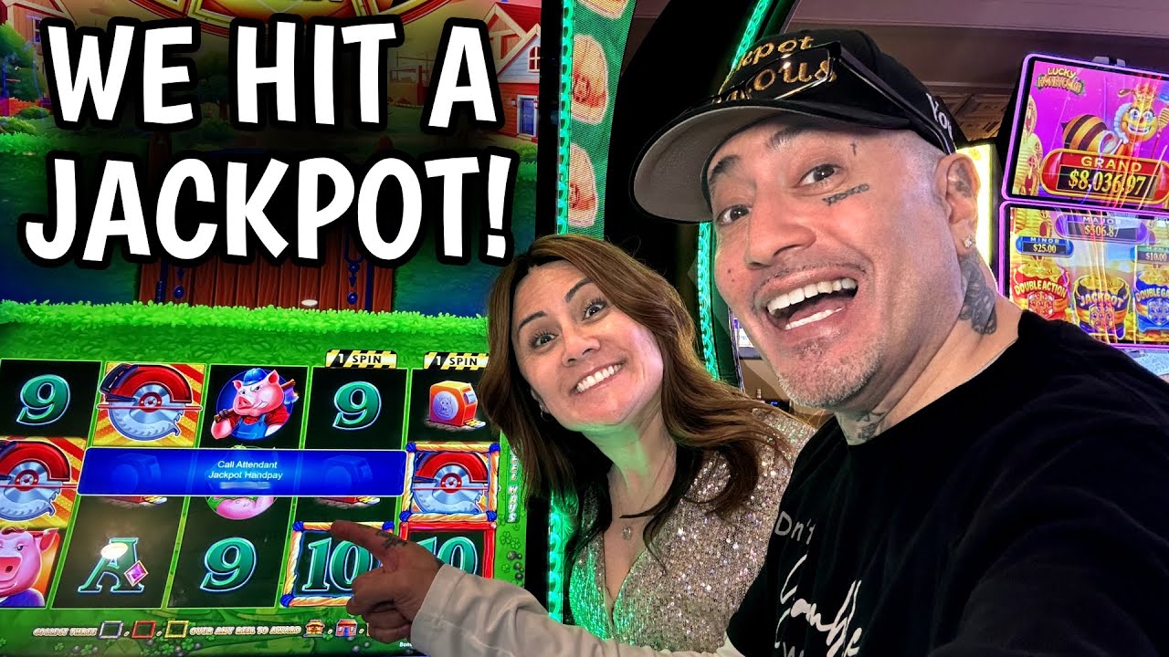 We Hit a BIG Jackpot at the Casino! (Part 1)