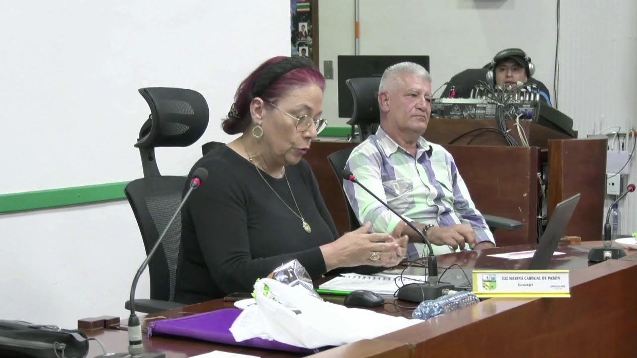 DÉCIMO SEXTA SESIÓN DEL PRIMER PERIODO DEL CONCEJO MUNICIPAL DE JARDÍN - 2026