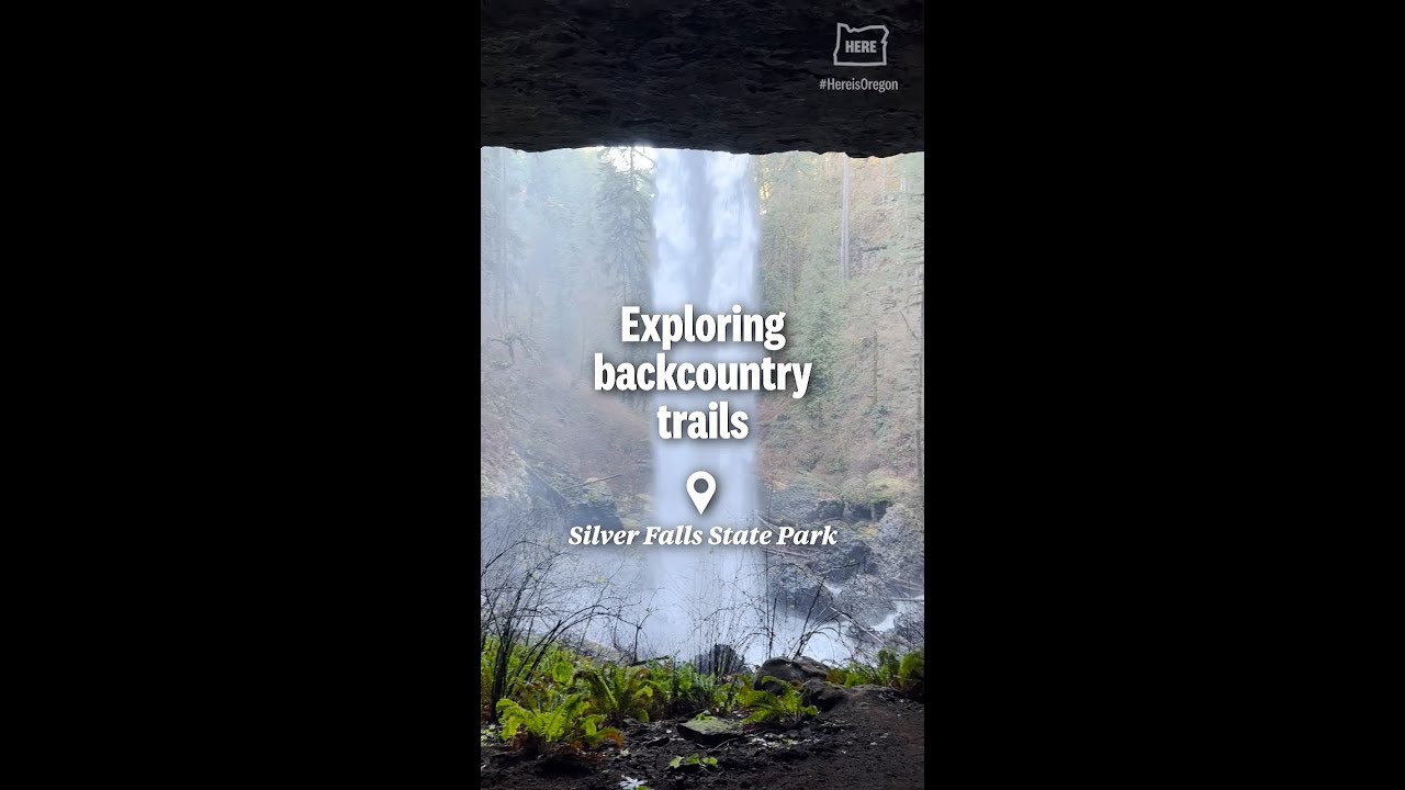 Exploring backcountry trails at Silver Falls State Park