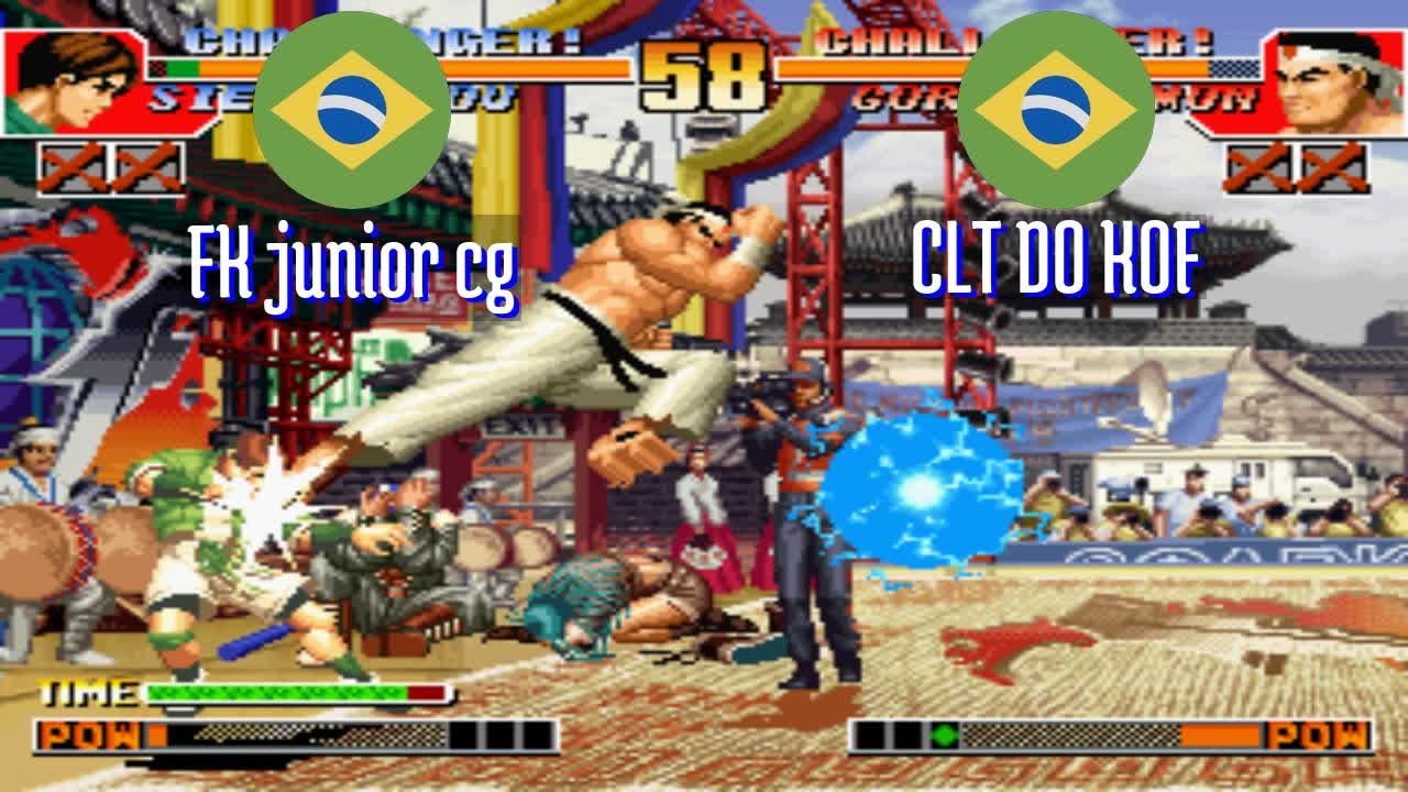 FT5 @kof97: FK junior cg (BR) vs CLT DO KOF (BR) [King of Fighters 97 Fightcade] Jan 12