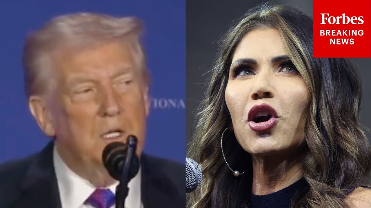 'Why Would I Do That?': Trump Responds To Calls For Kristi Noem To Be Removed As DHS Secretary