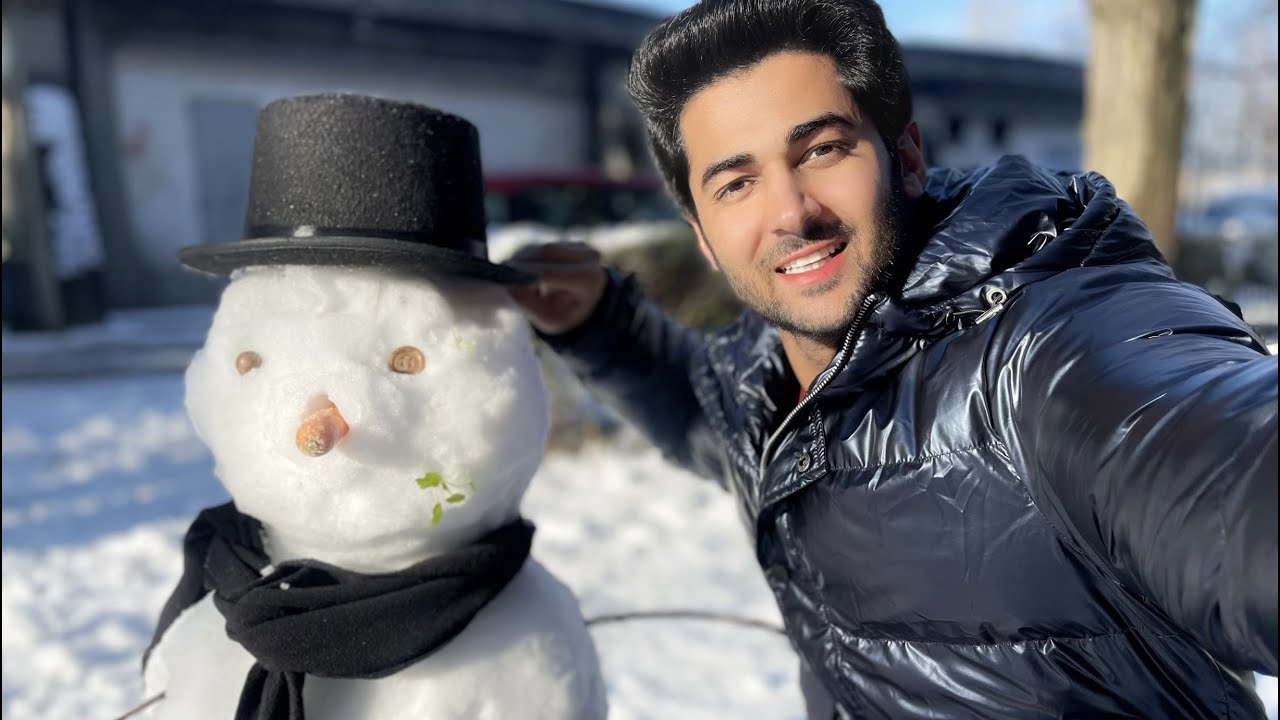 Extreme  Snowfall temperature  -6°C ⛄️  | bowling Battle 🎳