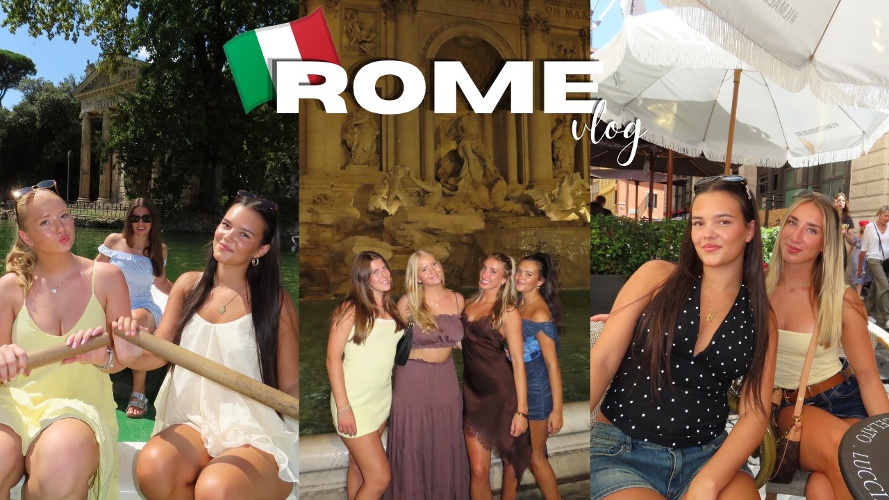girls trip to rome