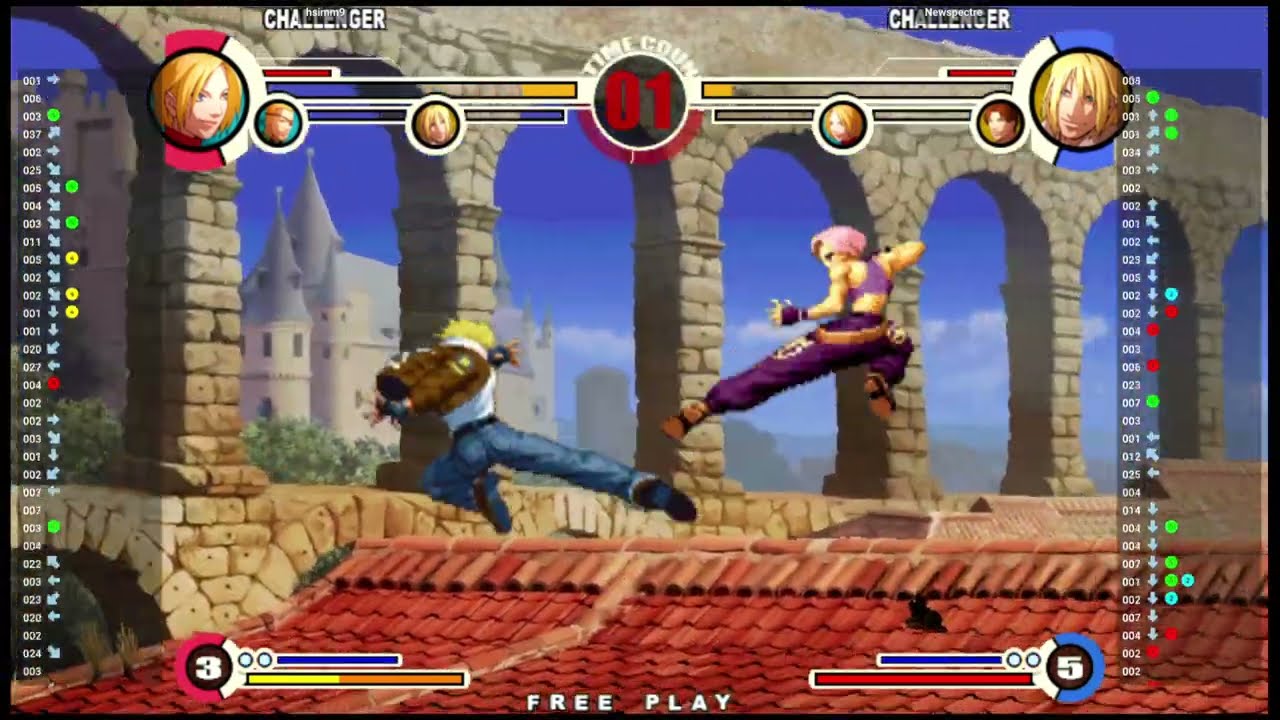 KOF XI 🕹 hsimm9 VS Newspectre | Fightcade #fightcade2 #fightcade #capcom #snk #kof
