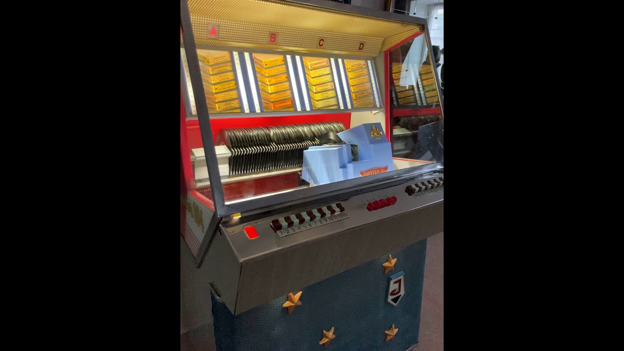 Elvis Presley Jailhouse Rock jukebox Jupiter 104 1959