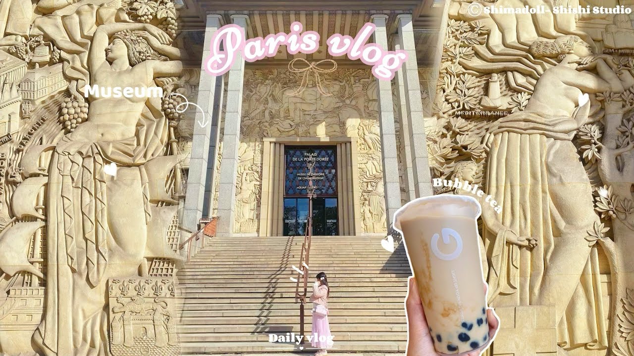 PARIS VLOG : ROMANTICIZING LIFE, MUSEUM HISTORY OF IMMIGRATION, MINISO STORE TOUR ONE PIECE MERCH