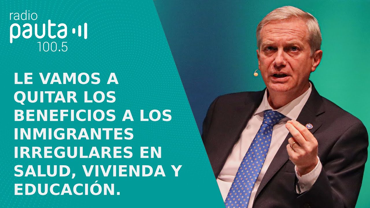 José Antonio Kast: Le vamos a quitar los beneficios a los inmigrantes irregulares...