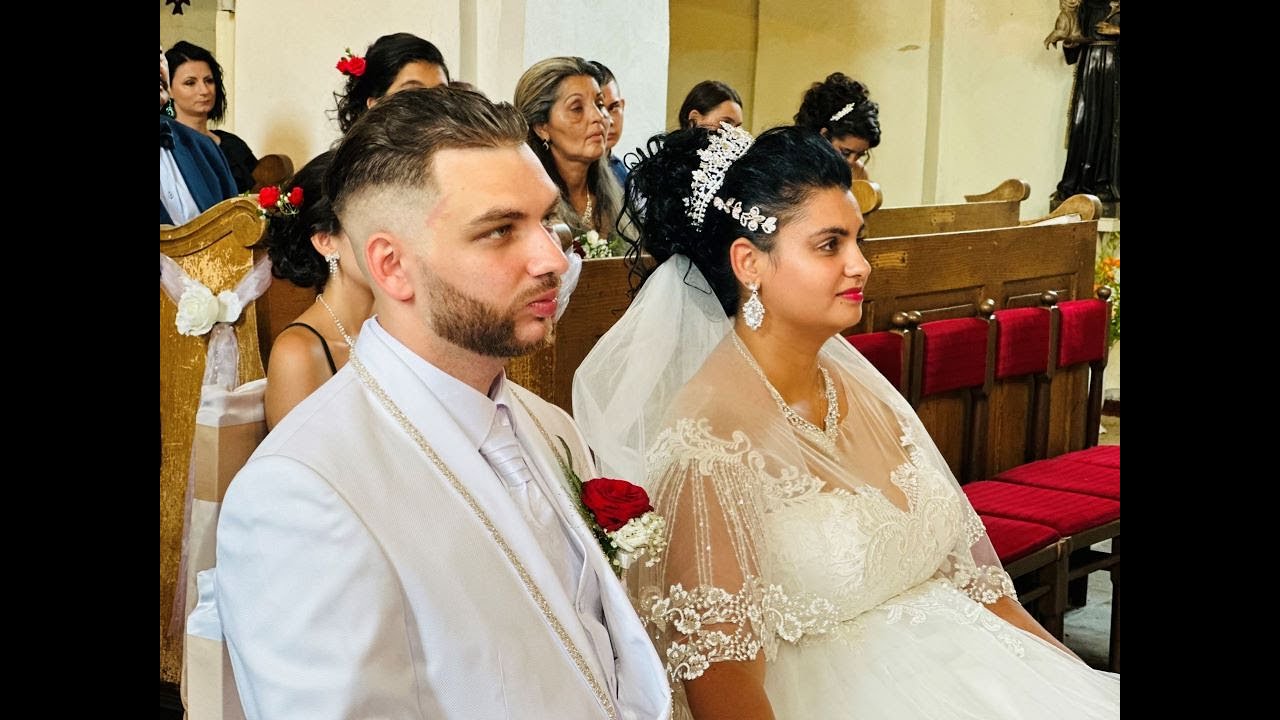 Svadba Mária & Maroš časť 2 Svätý Krst Vaneska   Medzev 21.7.2023