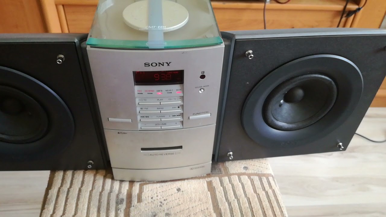 Sony CMT-ED1 retro recenzja solidnej miniwieży z 1997 roku