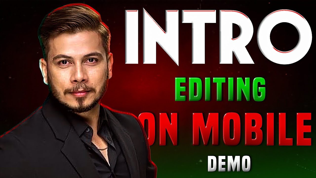 Nitish Rajput Style Intro Editing on Mobile | Full Breakdown Demo 🔥