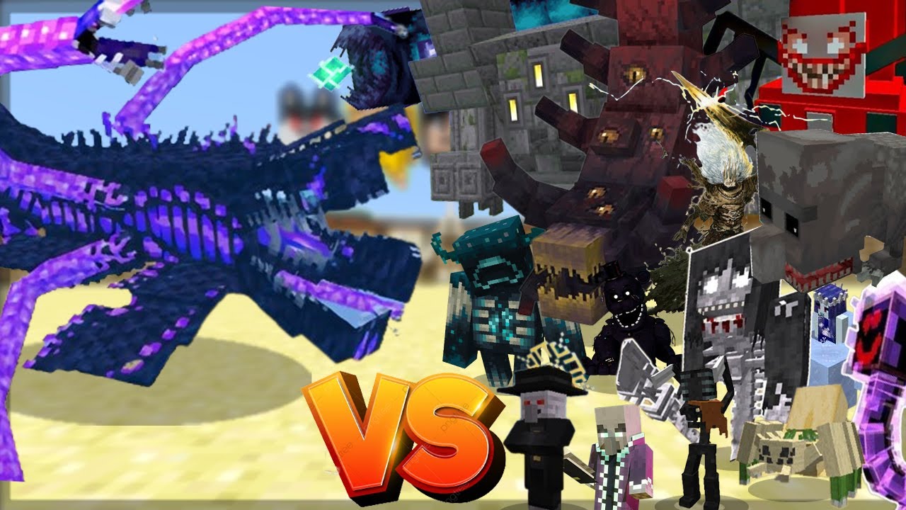 🔴AO VIVO | THE LEVIATHAN VS TODOS OS BOSSES DA 1.19.2 (SÓ OS MAIS FORTES) - BATALHA DE MOBS