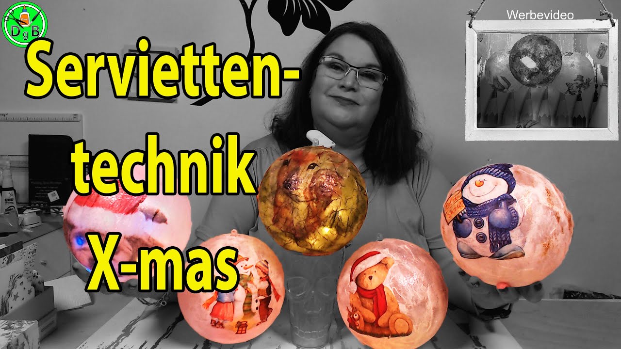 Serviettentechnik X-mas