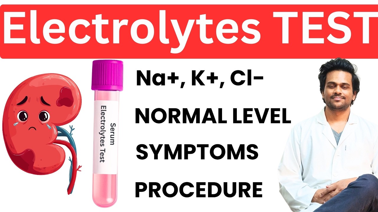 Electrolytes Blood Test | Symptoms, Normal Range, Procedure