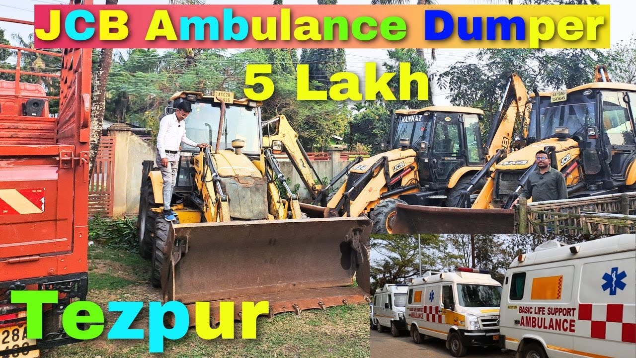 Second Hand Commercial JCB Force Traveller Ambulance Tata Dumper