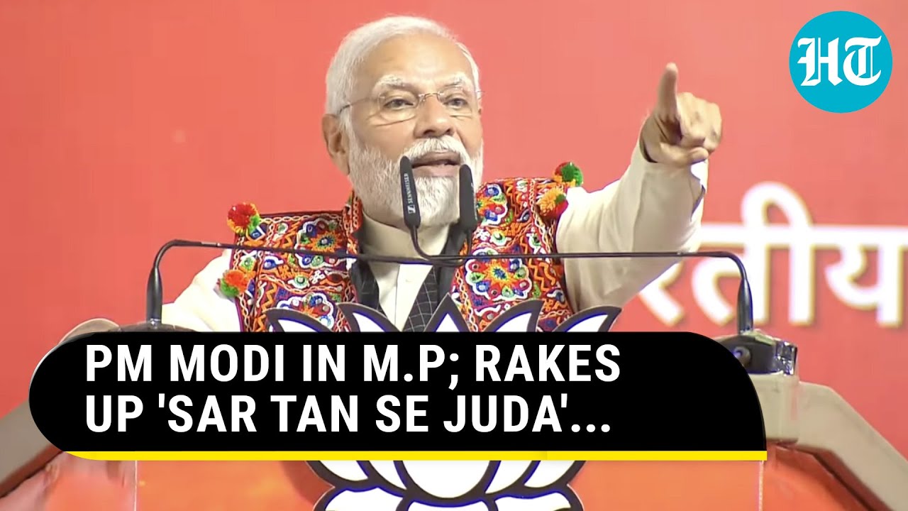PM Modi Recalls 'Sar Tan Se Juda' Chants On Campaign Trail; Jibes Rajasthan Govt