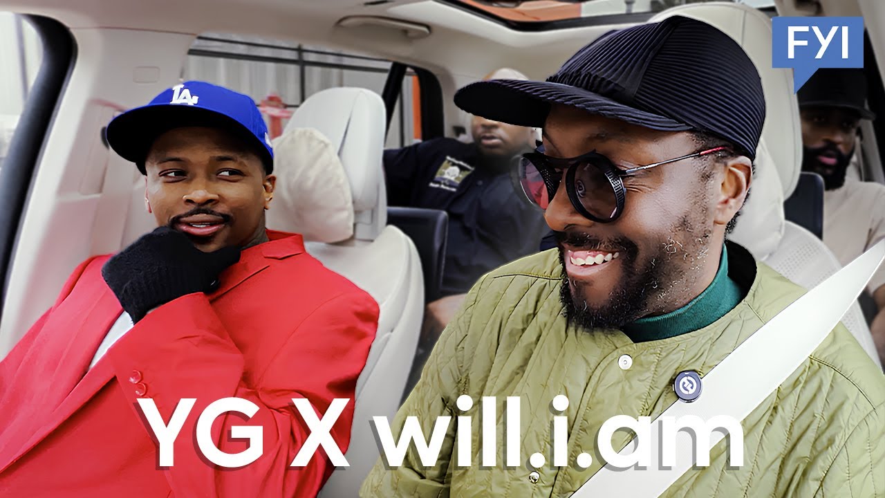 YG в восторге от демо-версии Mercedes Sound Drive от will.i.am