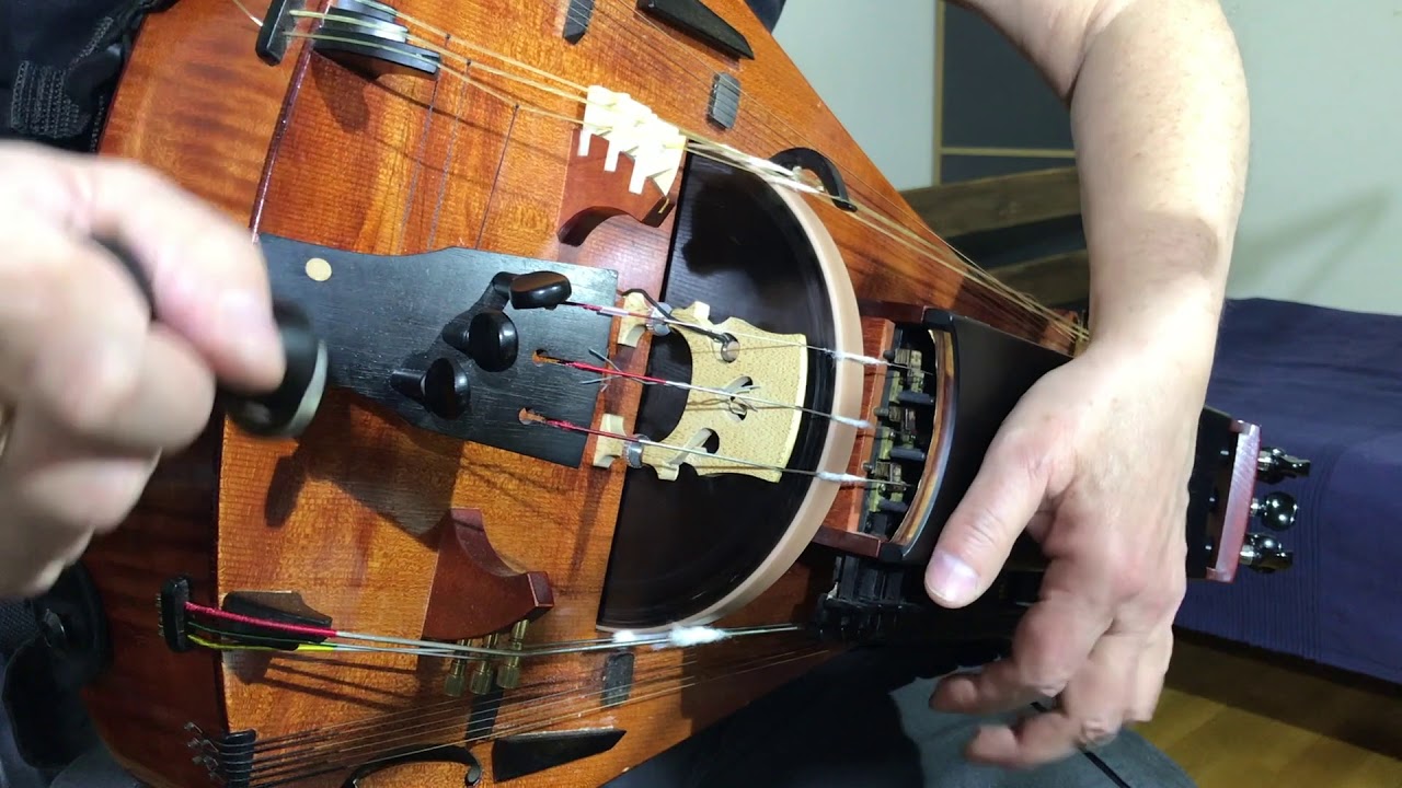 Dark Circle Dance. Hurdy-Gurdy, Organ & Drum