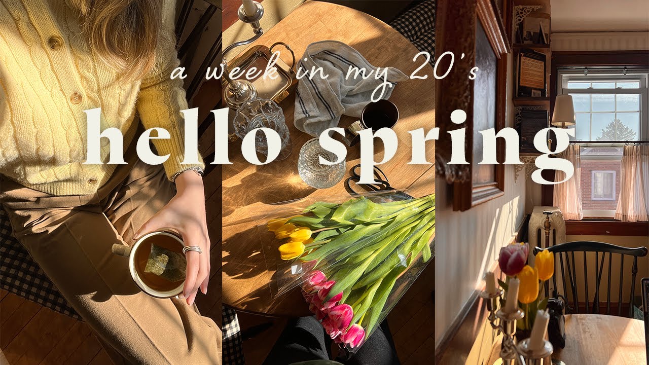spring in our cottage: weekly vlog