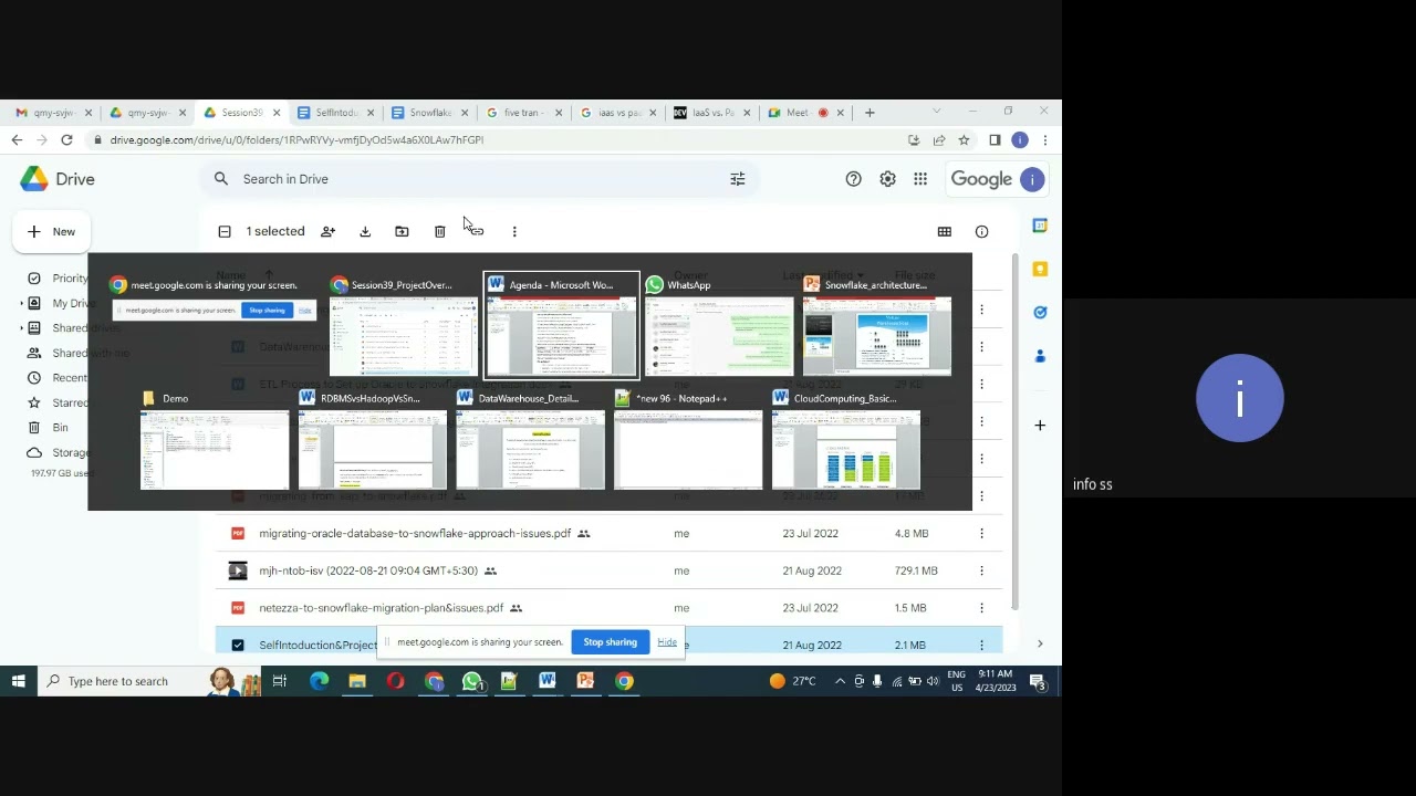 Snowflake Data Cloud Demo