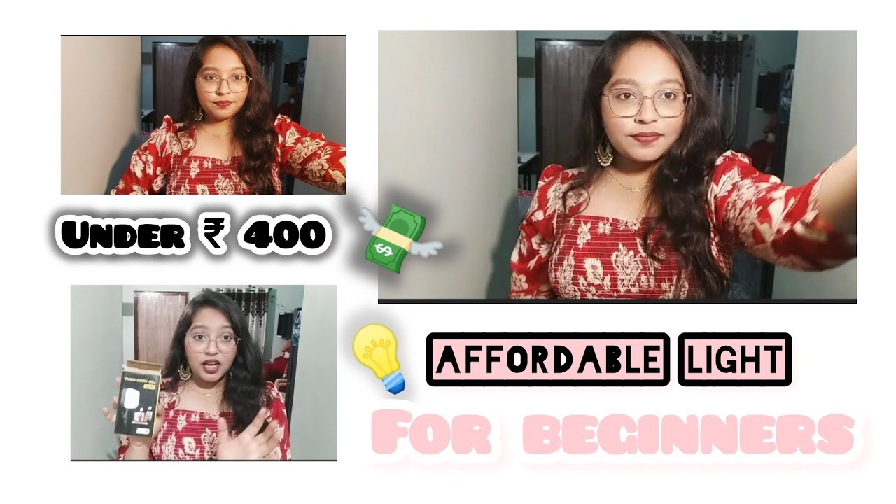 Affordable light for beginners 💡 #under ₹400 💸