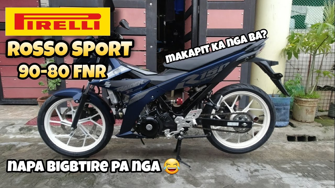 INSTALLING PIRELLI DIABLO ROSSO SPORT IN MY RAIDER150 FI I 90-80 FNR