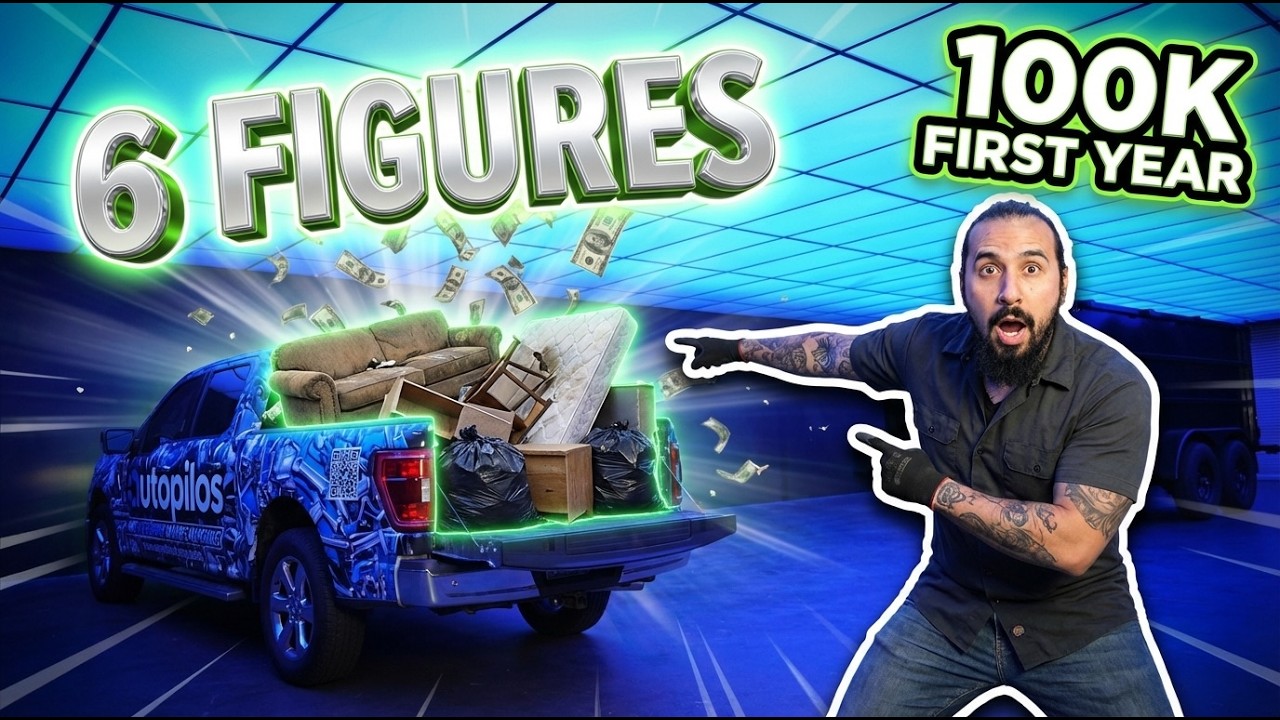 How To Make $100k With A Pickup Truck (How To Start A Junk Removal Business In 2026)