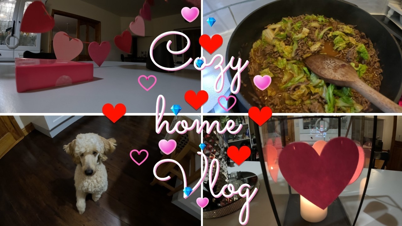 Cozy home Vlog in IRELAND// Granola selbst machen//Valentinstag DECOR//💕❤️😍✌️