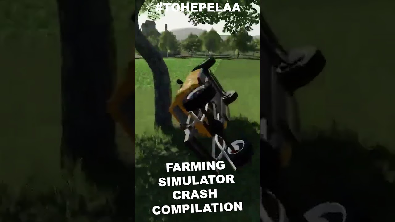 Tohe Pelaa: Farming Simulator 19 Crash Compilation