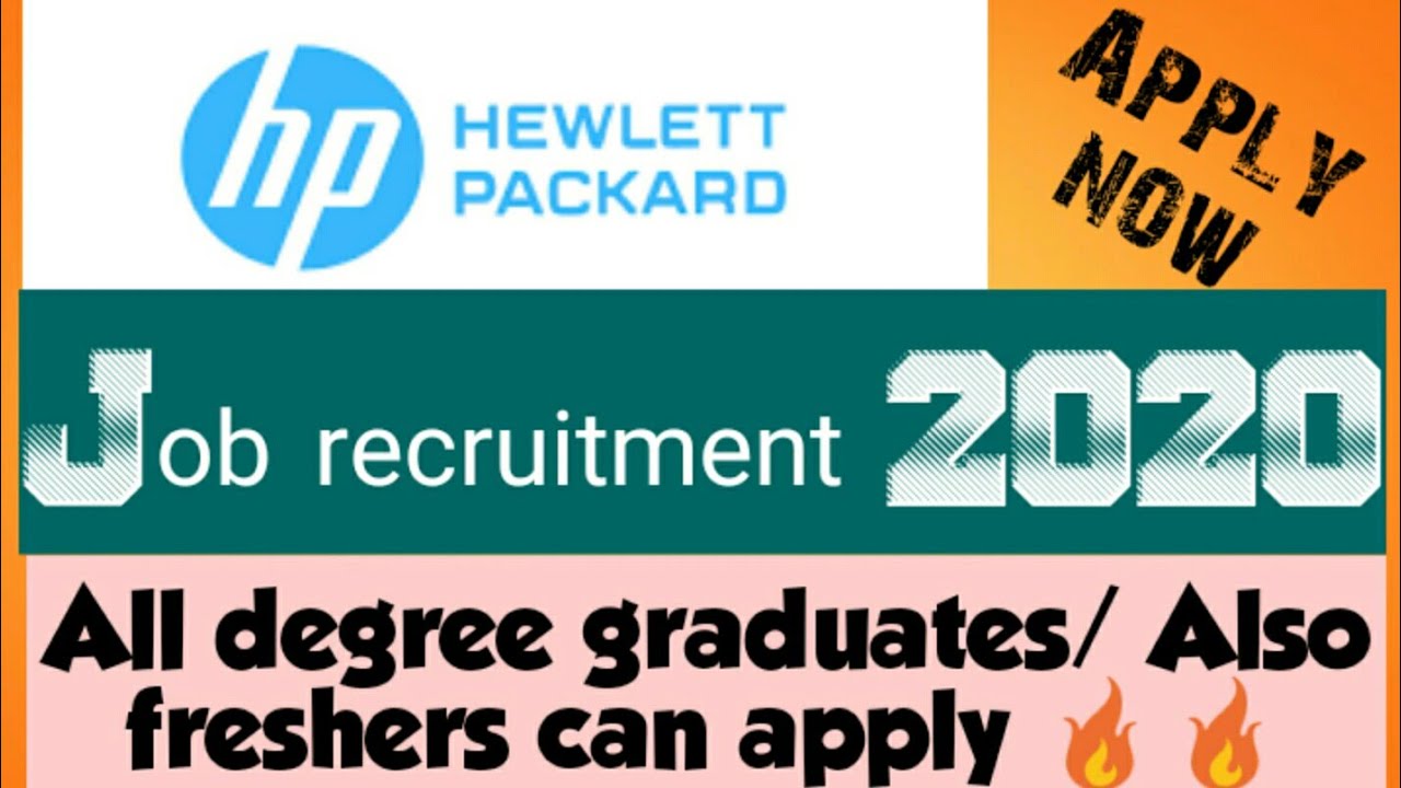 HP recruitment 2020 | Job vacancy | Job alert | HP job notification 2020 | Developer job