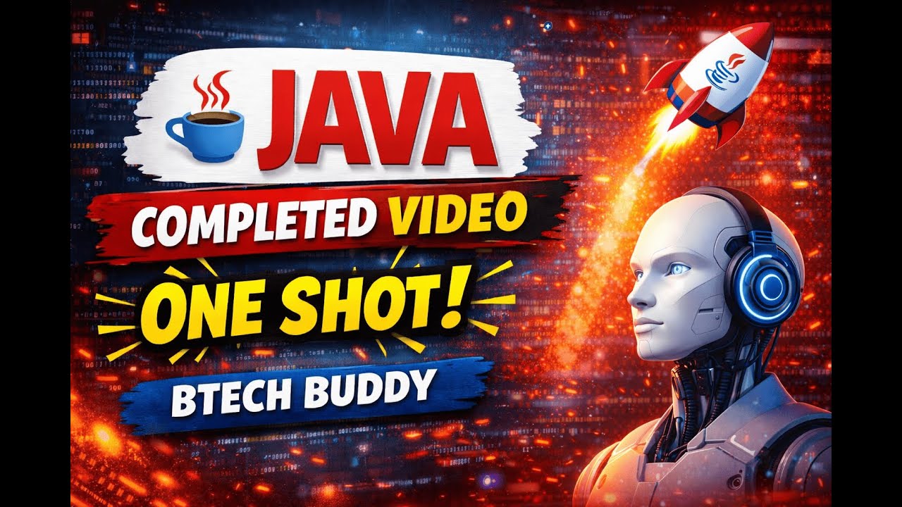 Programming in Java One Shot 💯
