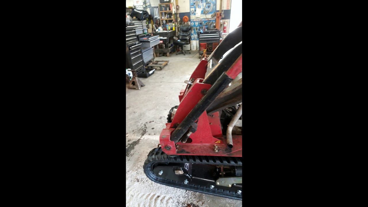 TORO TX1000 narrow track dingo track system updates.