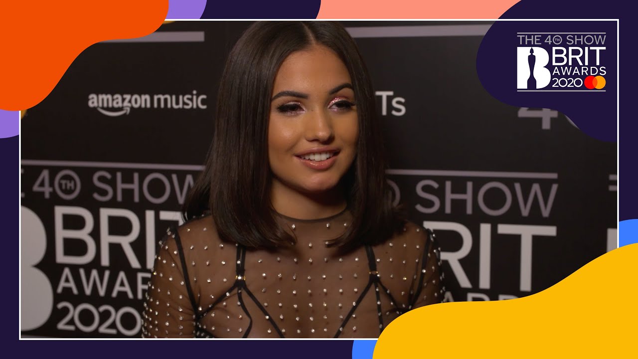 Mabel reacts to winning Female Solo Artist | The BRIT Awards 2020