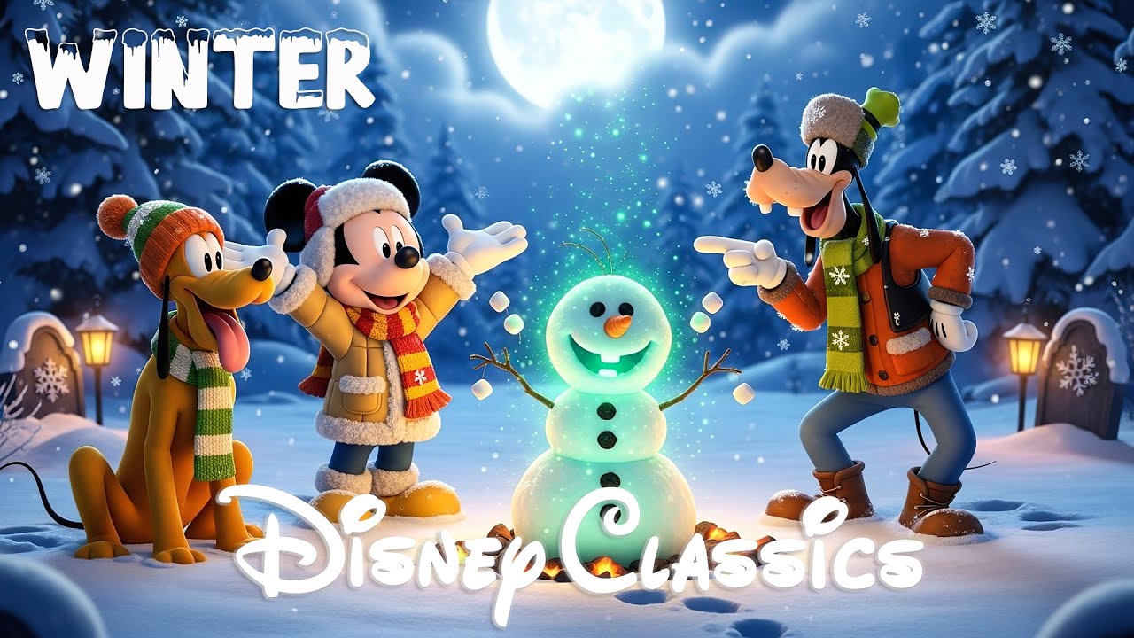 ☃️ Winter Disney 2025 🏰 Disney OST Classics Philharmonic Orchestr Music For Sleep, Work, Study
