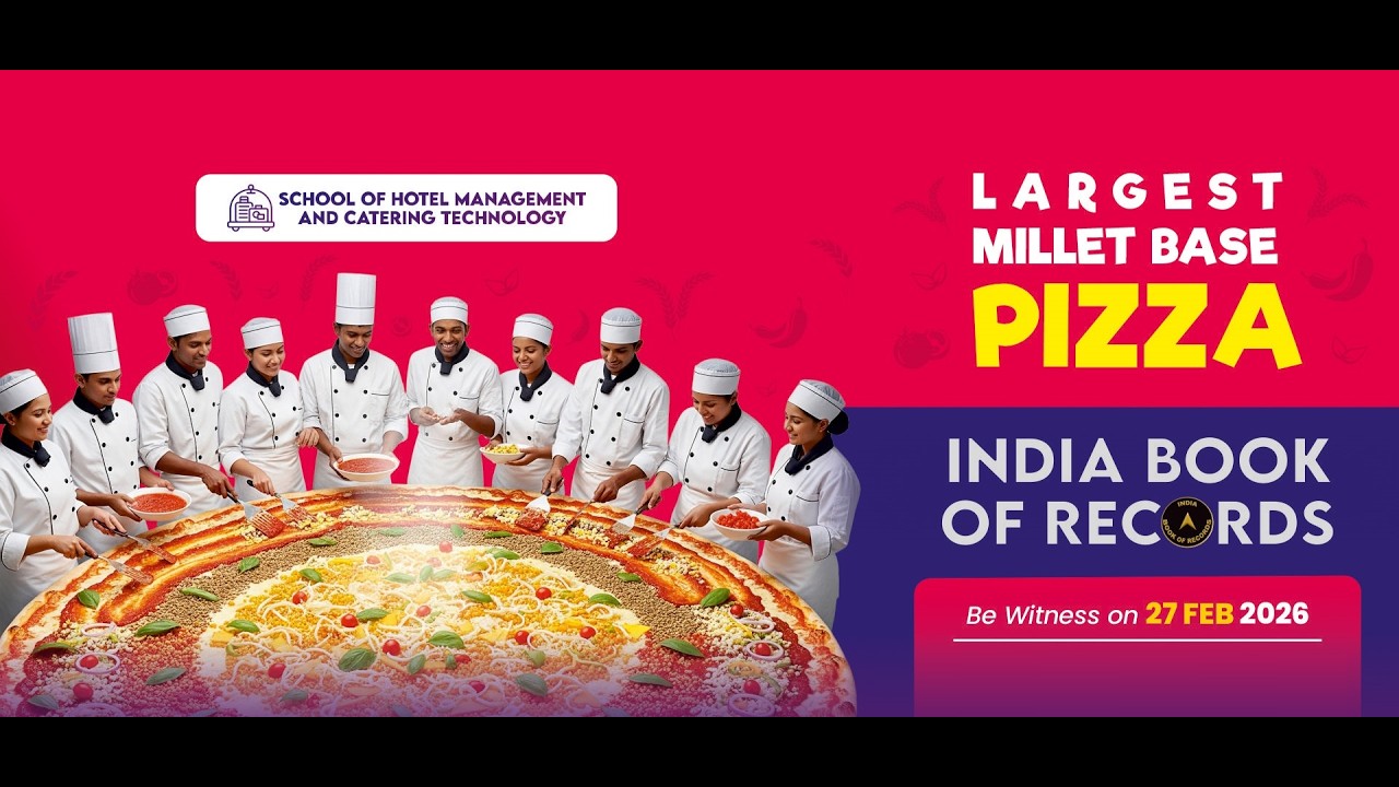 Largest Millet Base Pizza